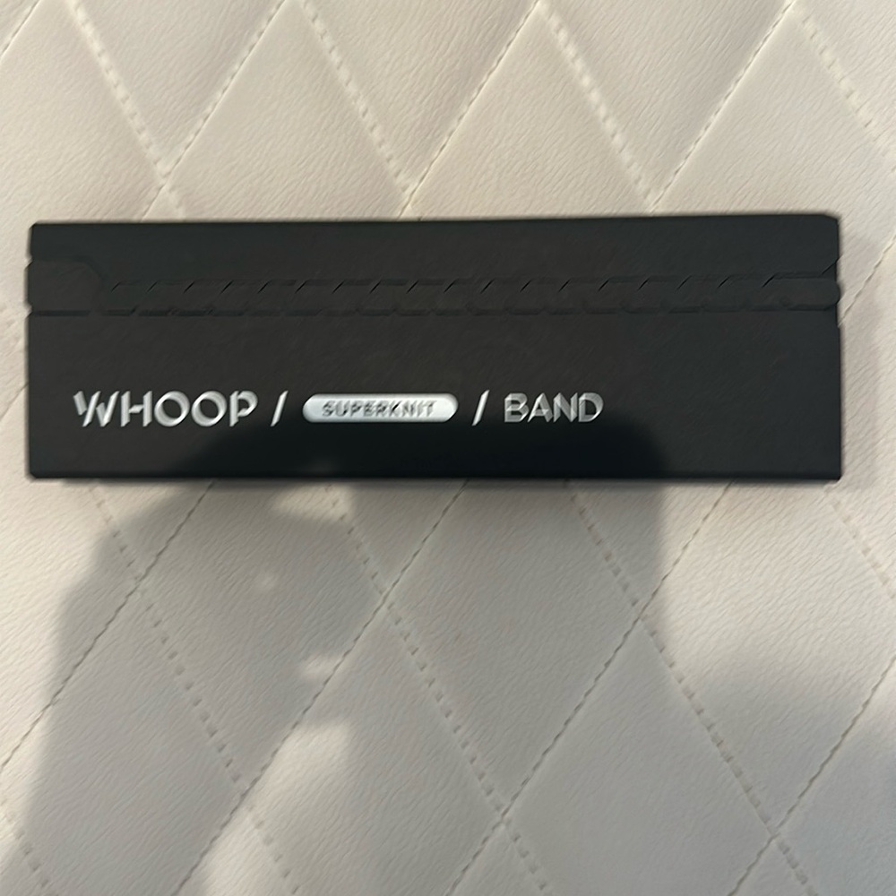 Whoop Tundra SuperKnit Band (Black)